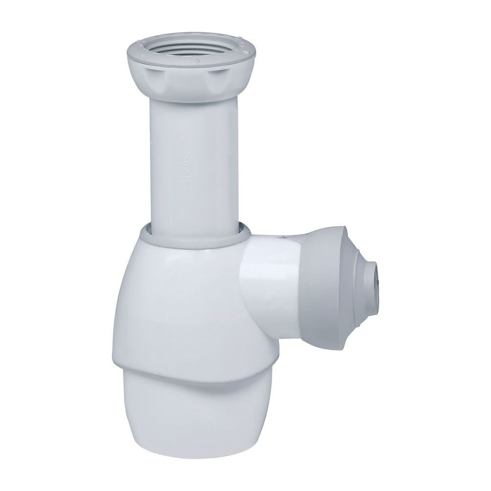 Cutout image of Wirquin All-in-One Universal Basin Bottle Trap